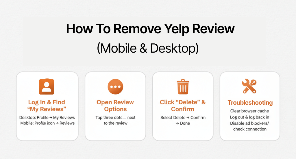 How to Remove Yelp Review