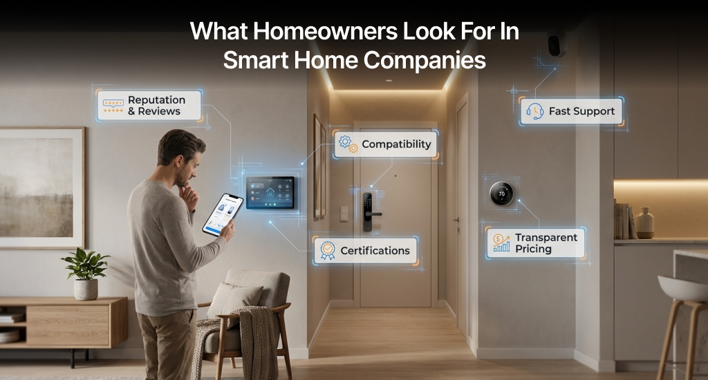 What Homeowners Look for in Smart Home Companies