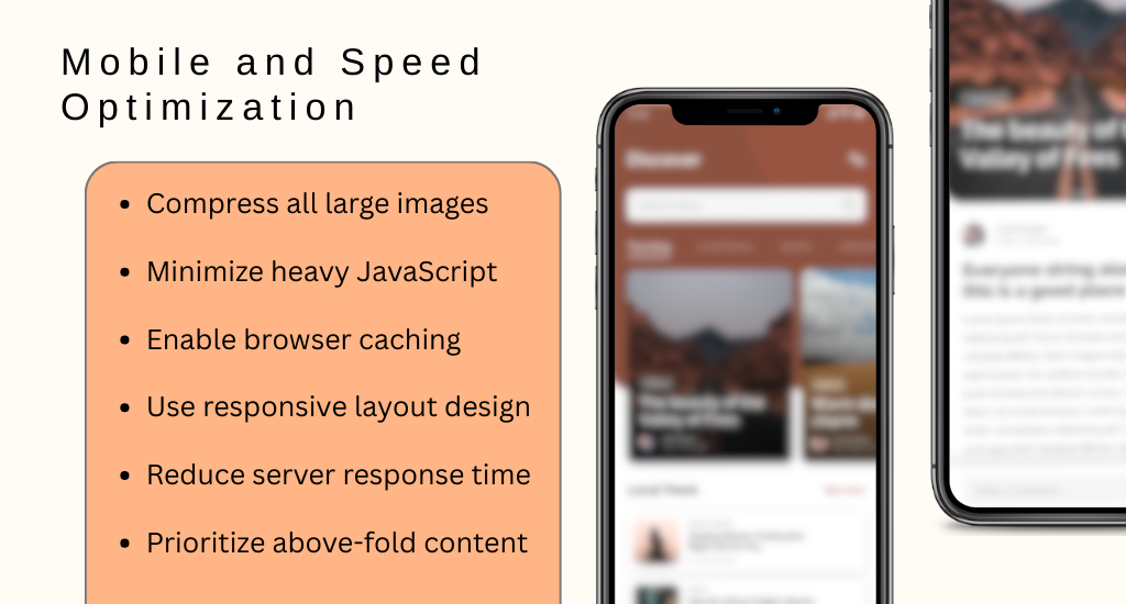 Mobile and Speed Optimization