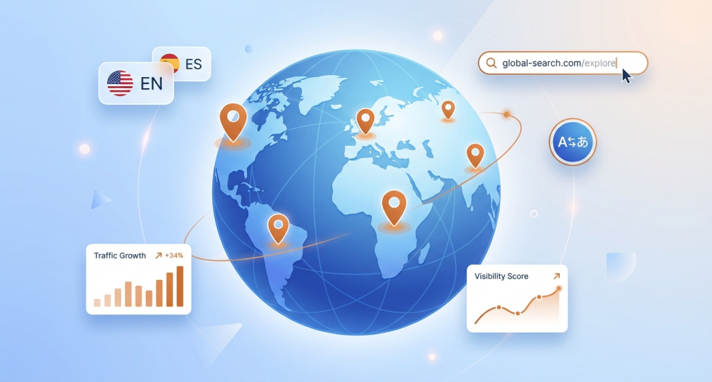 Localized website architecture